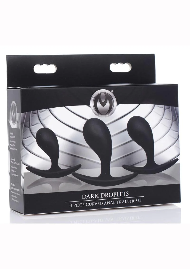 Master Series Dark Droplets Curved Anal Trainer - Image 2