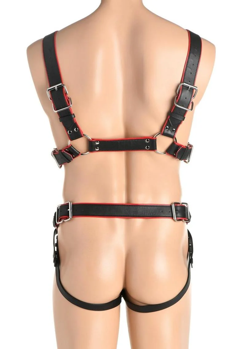Master Series Heather's Harness Male Body Harness - Image 5