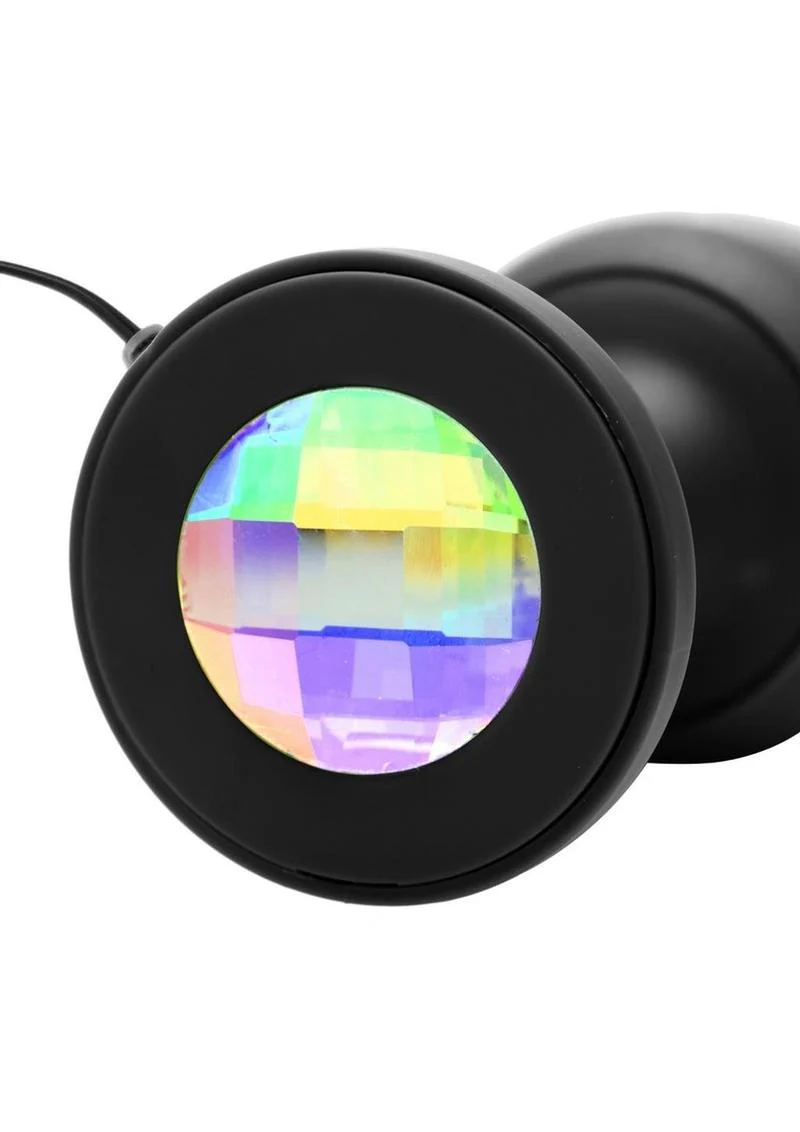 Master Series Paragon Gem Accented Vibrating Anal Plug - Image 2