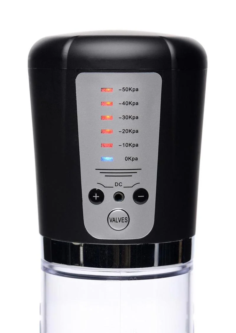 Master Series Pumping Master Rechargeable Penis Pump - Image 4
