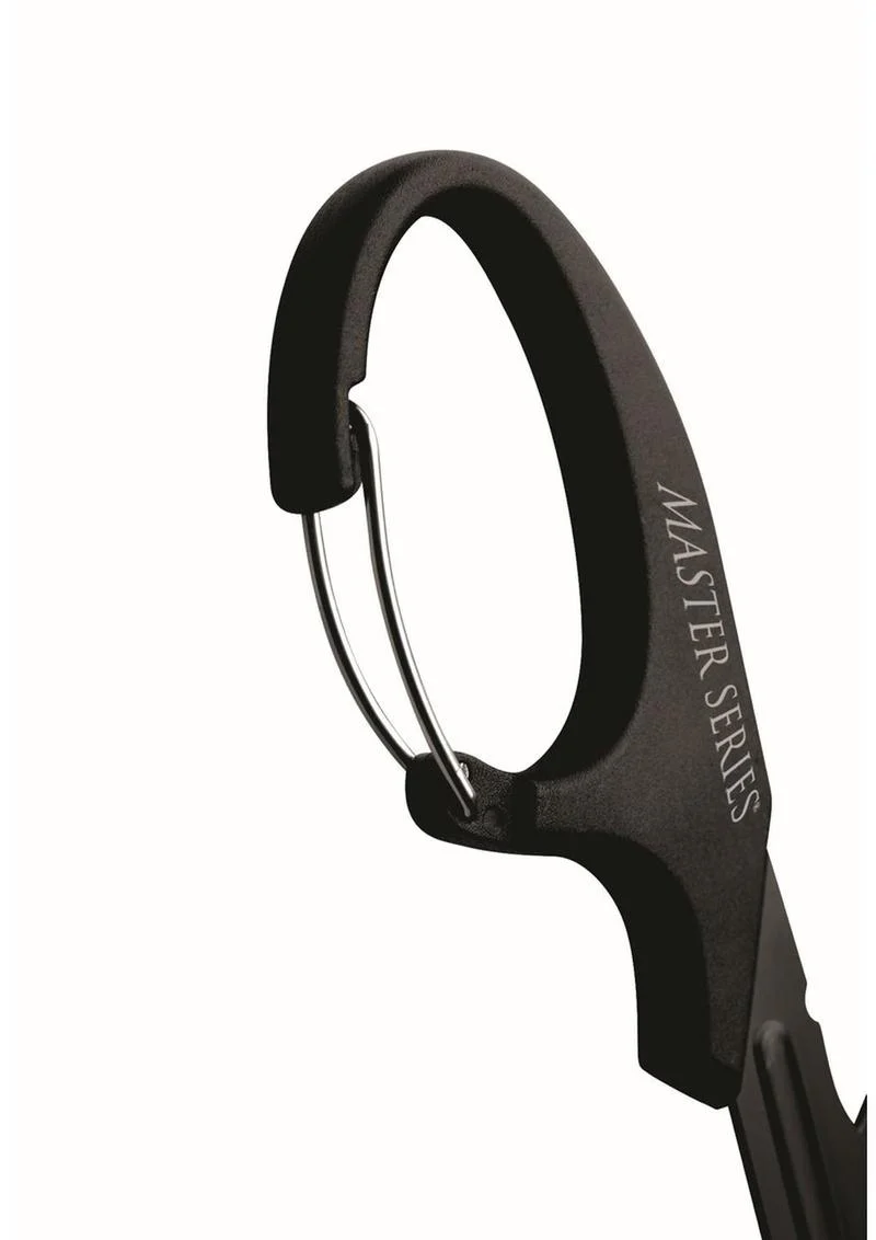 Master Series Snip Heavy Duty Bondage Stainless Steel Scissors with Clip - Image 4