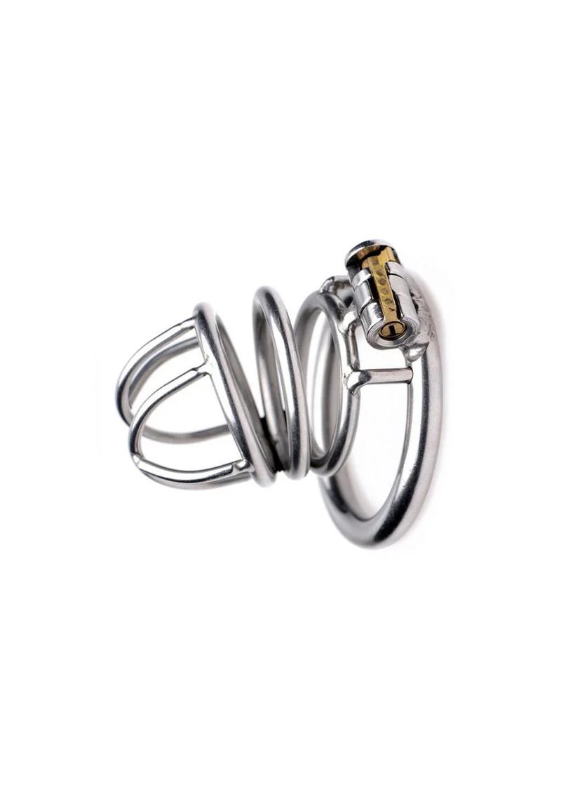Master Series The Pen Deluxe Locking Chastity Cage - Image 4
