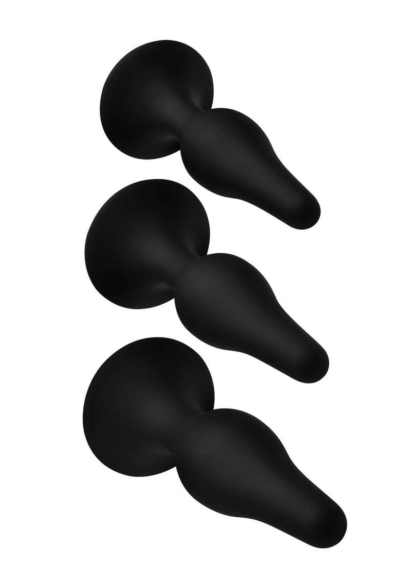 Master Series Triple Spire Tapered Silicone Anal Trainer - Image 3