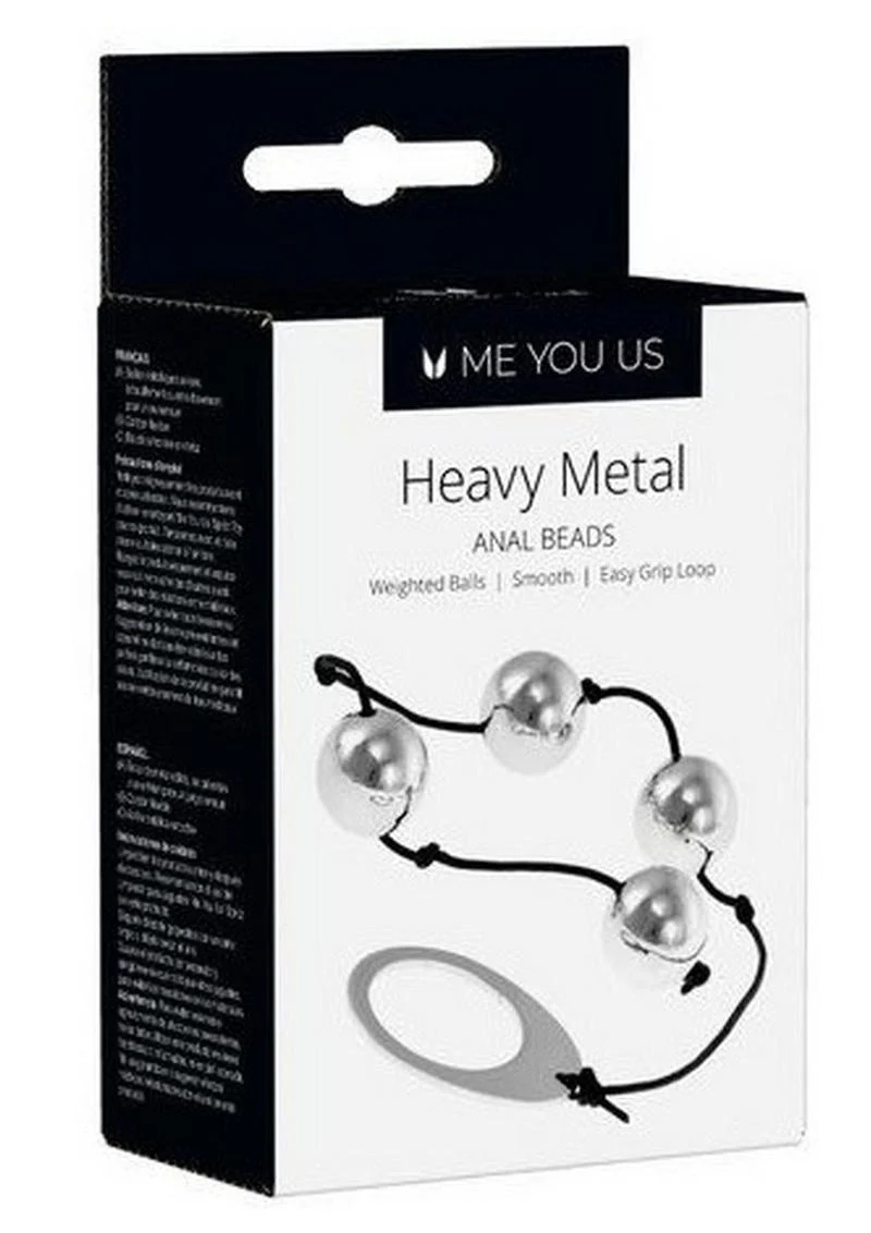 ME YOU US Heavy Metal Anal Beads - Image 2