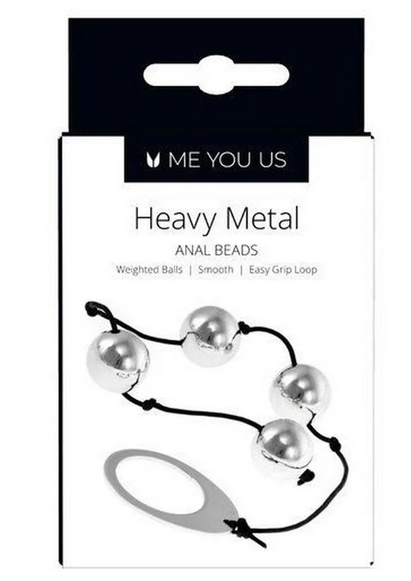 ME YOU US Heavy Metal Anal Beads - Image 3