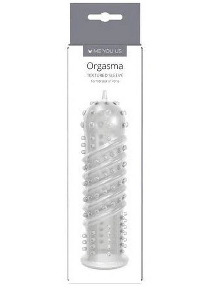 ME YOU US Orgasma Textured Penis Or Vibrator Sleeve - Image 2