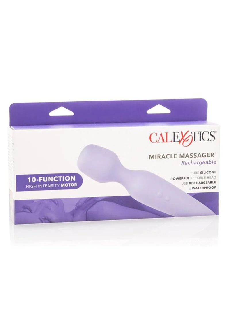 Miracle Massager USB Rechargeable Silicone Wand Waterproof - Image 2