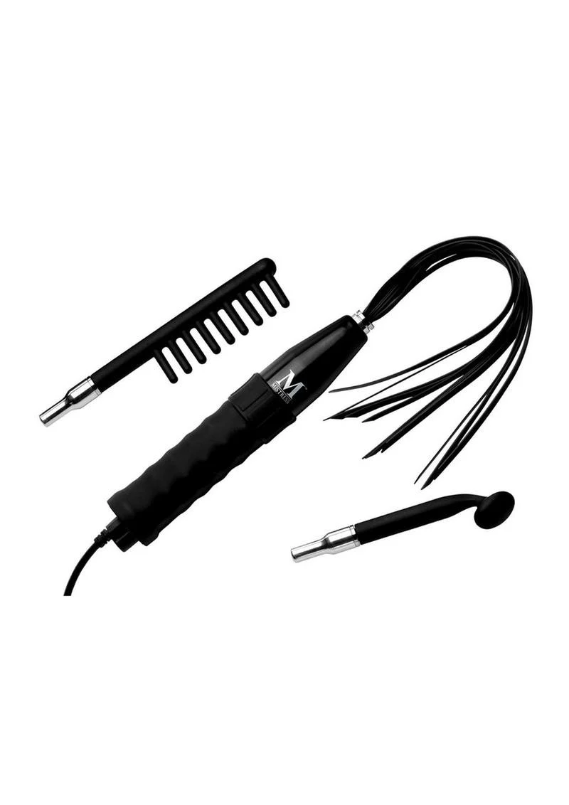 Mistress By Isabella Sinclaire Premium Silicone Deluxe E-Stim Wand Kit - Image 4