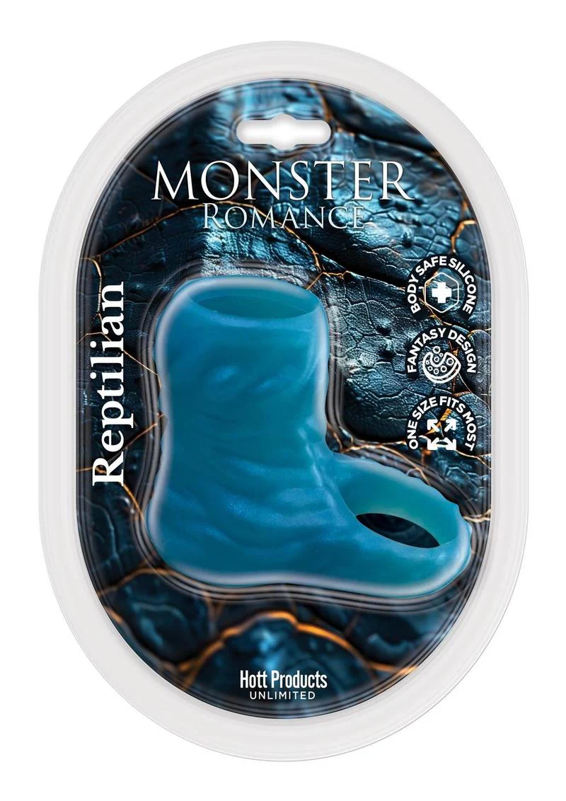 Monster Romance Riptilian Silicone Cock Sleeve - Image 2