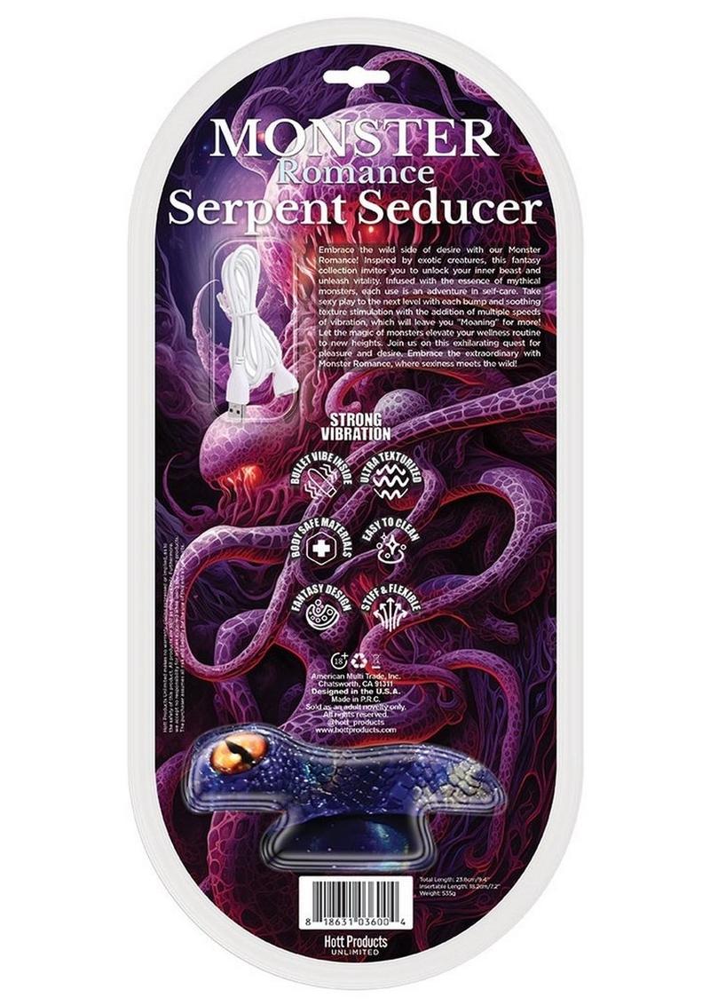 Monster Romance Serpent Seducer Rechargeable Silicone Dong - Image 3