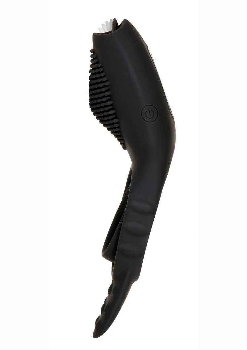 Mr. Flicker Rechargeable Silicone Cock Ring - Image 4