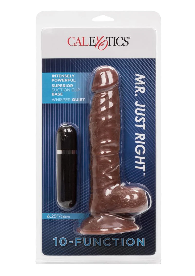 Mr Just Right Vibrating Dildo with Bullet - Image 7