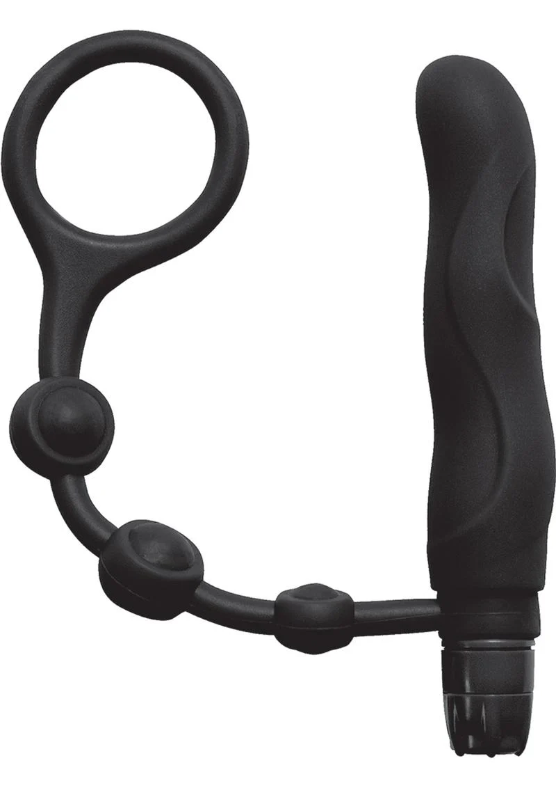 My Cock Ring Silicone Cock Ring with Vibrating Ass Blaster Butt Plug