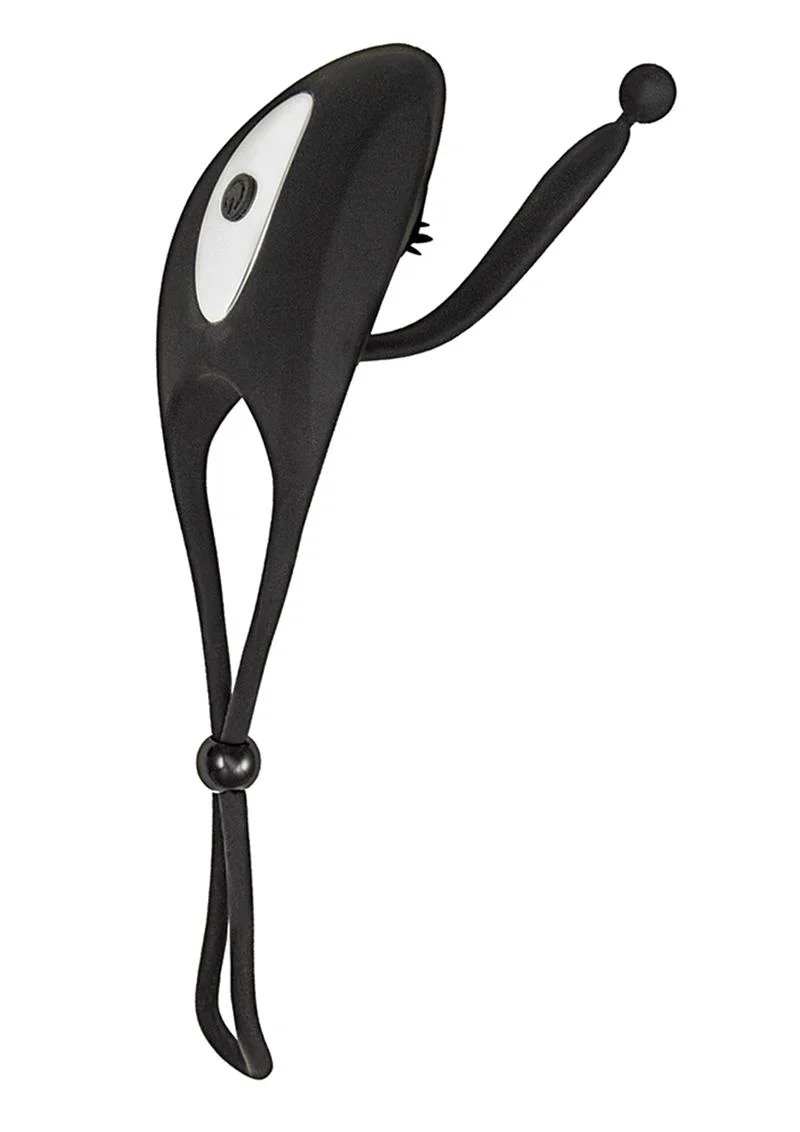 My Cock Ring Vibrating Pleasure Partner Silicone Rechargeable Ring - Image 2