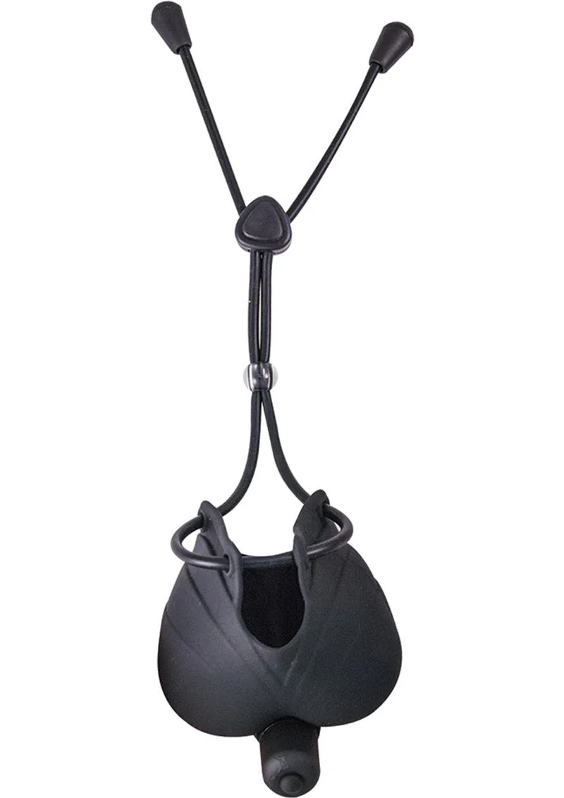 My Cock Ring Vibrating Scrotum Pouch and Cinch Silicone Cock Ring - Image 2