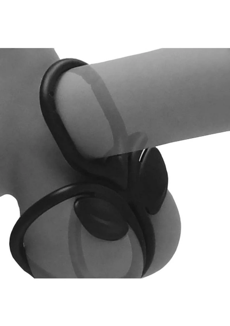 My Cockring The Triad Silicone Cock Ring and Ball Cinch - Image 4
