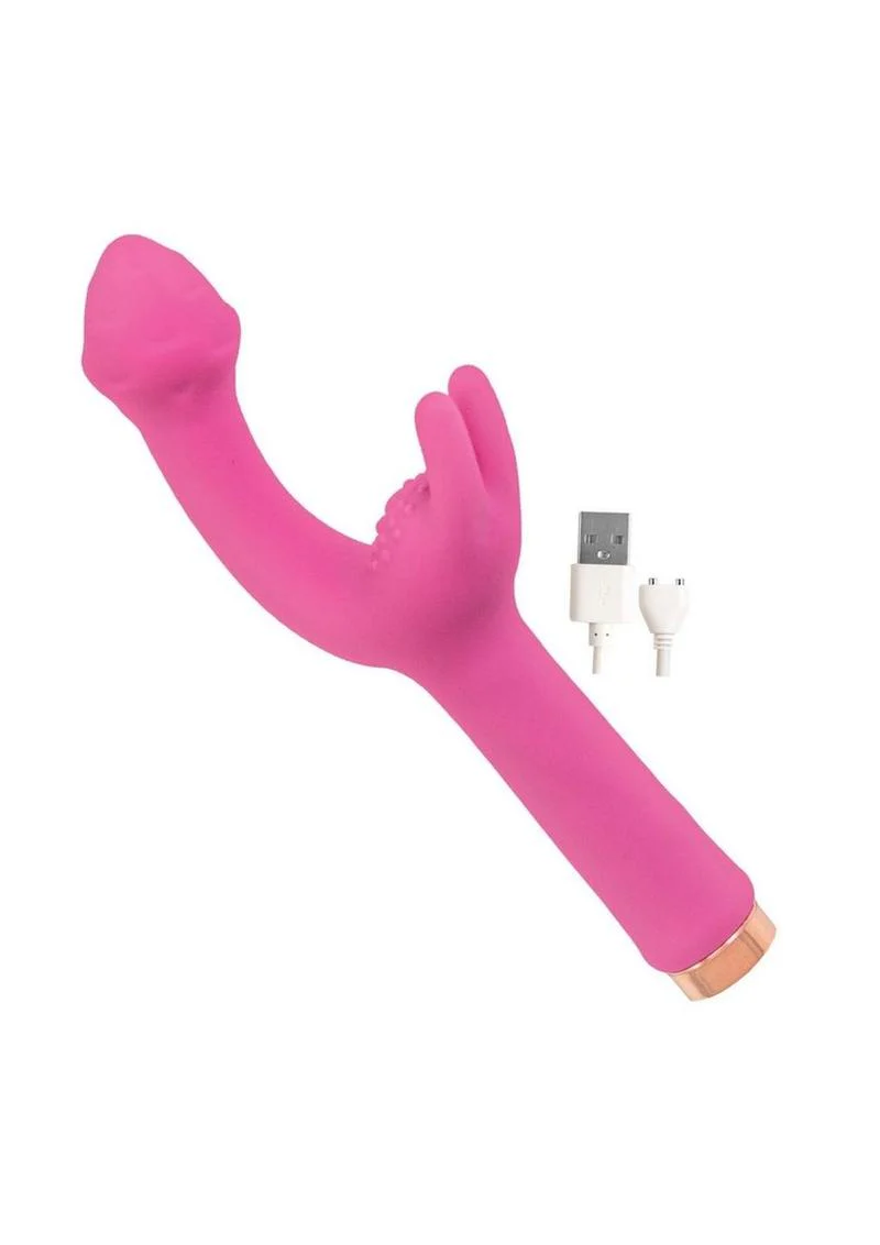 Mystique Vibrating Massagers Rechargeable Silicone G-Spot Vibrator - Image 5