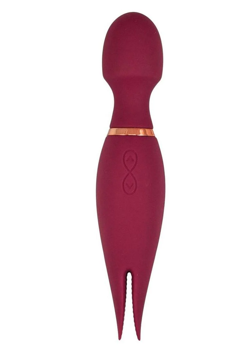 Mystique Vibrating Massagers Rechargeable Silicone Magic Wand - Image 4