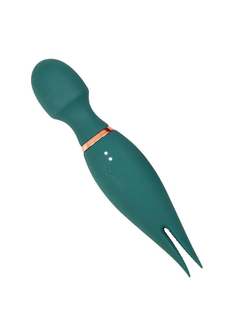 Mystique Vibrating Massagers Rechargeable Silicone Magic Wand - Image 6