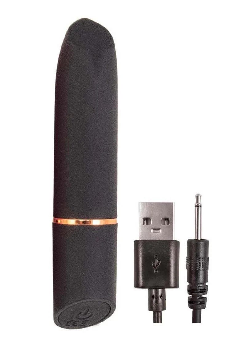 Mystique Vibrating Massagers Rechargeable Silicone Vibrator - Image 4