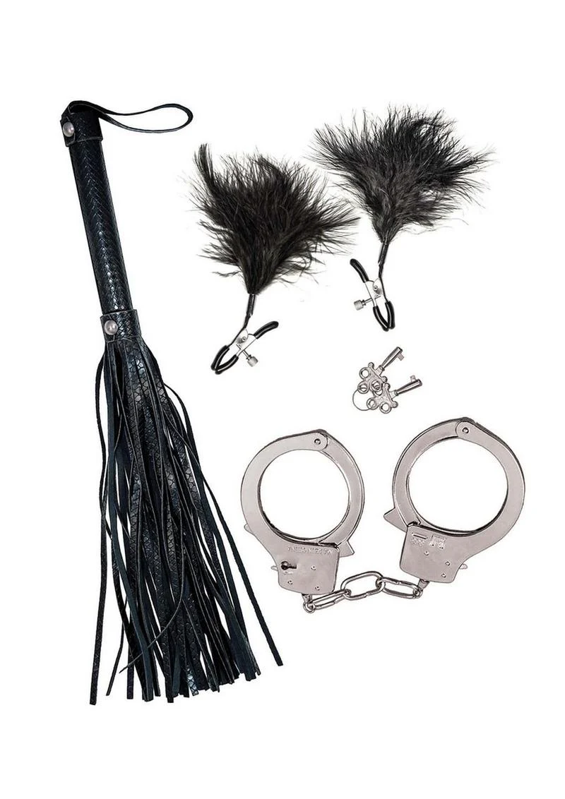 Nasstoys Bondage Whip,feather and Cuffs - Image 7