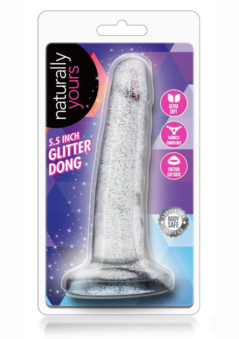Naturally Yours Glitter Dildo - Image 3