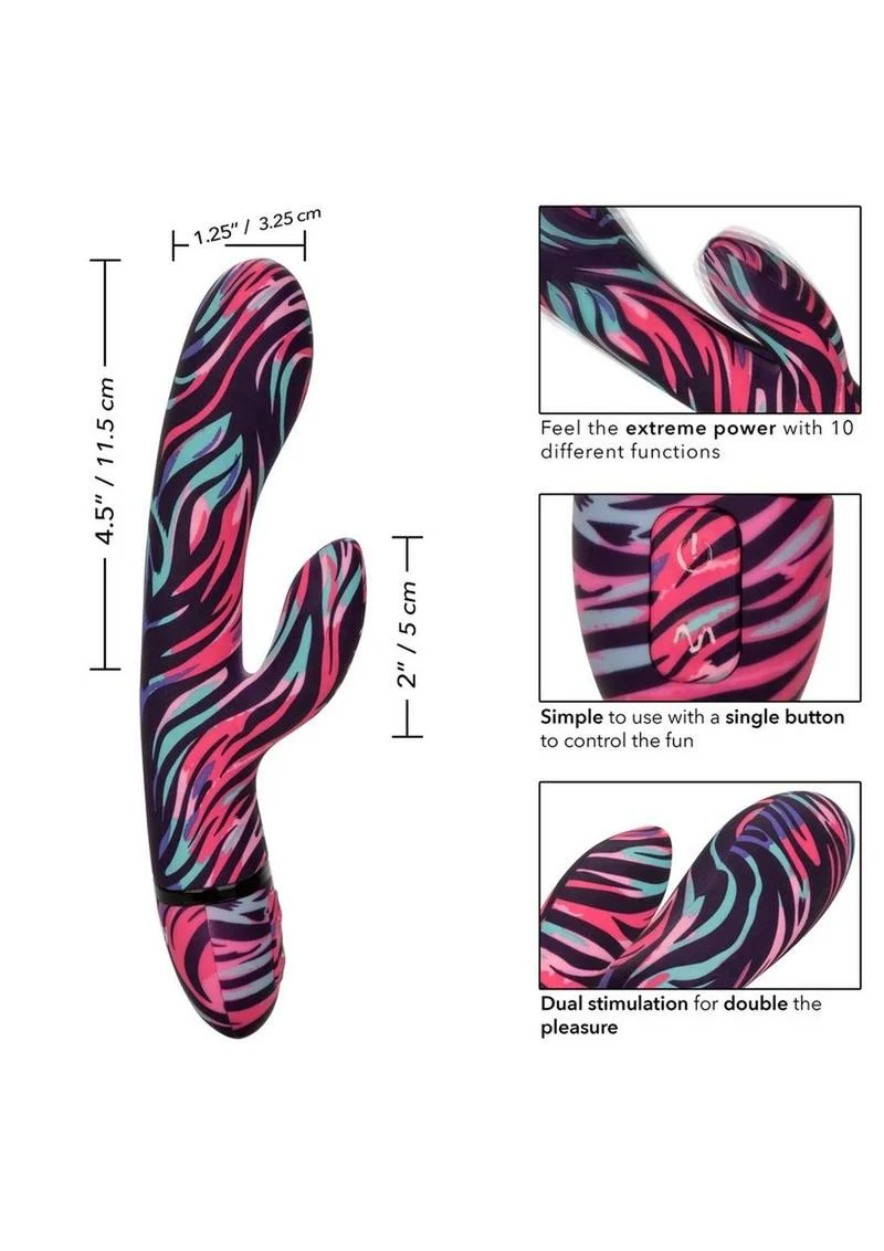 Naughty Bits Menage A Moi Silicone Rechargeable Dual Wand - Image 2
