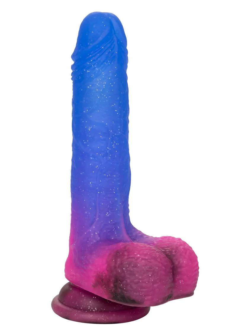 Naughty Bits Ombre Hombre Rechargeable Silicone Vibrating Dildo - Image 3