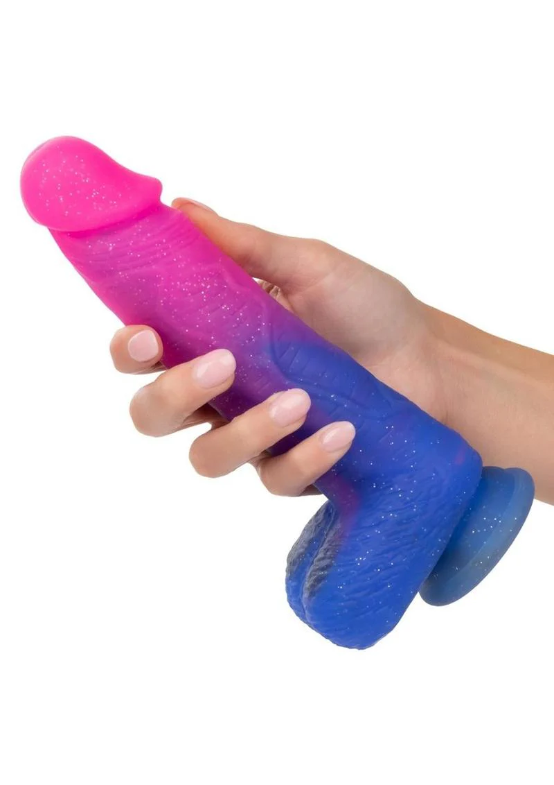 Naughty Bits Ombre Hombre XL Rechargeable Silicone Vibrating Dildo - Image 3