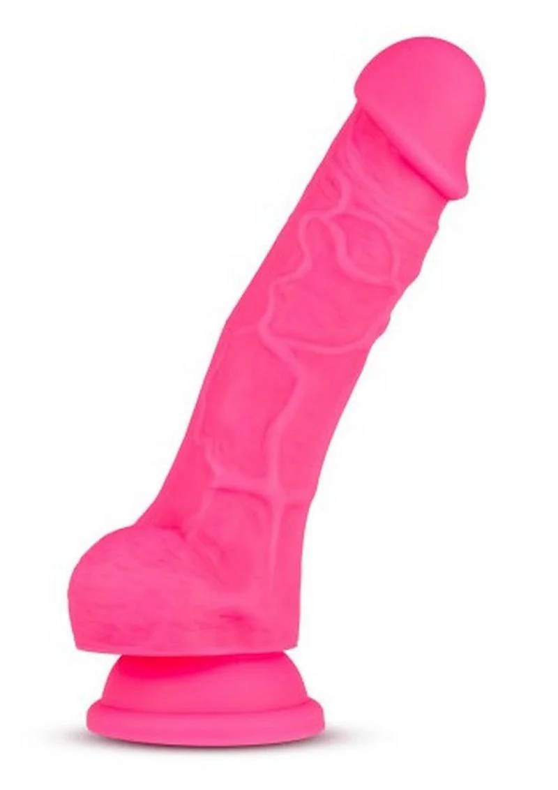 Neo Dual Density Dildo with Balls - Image 13