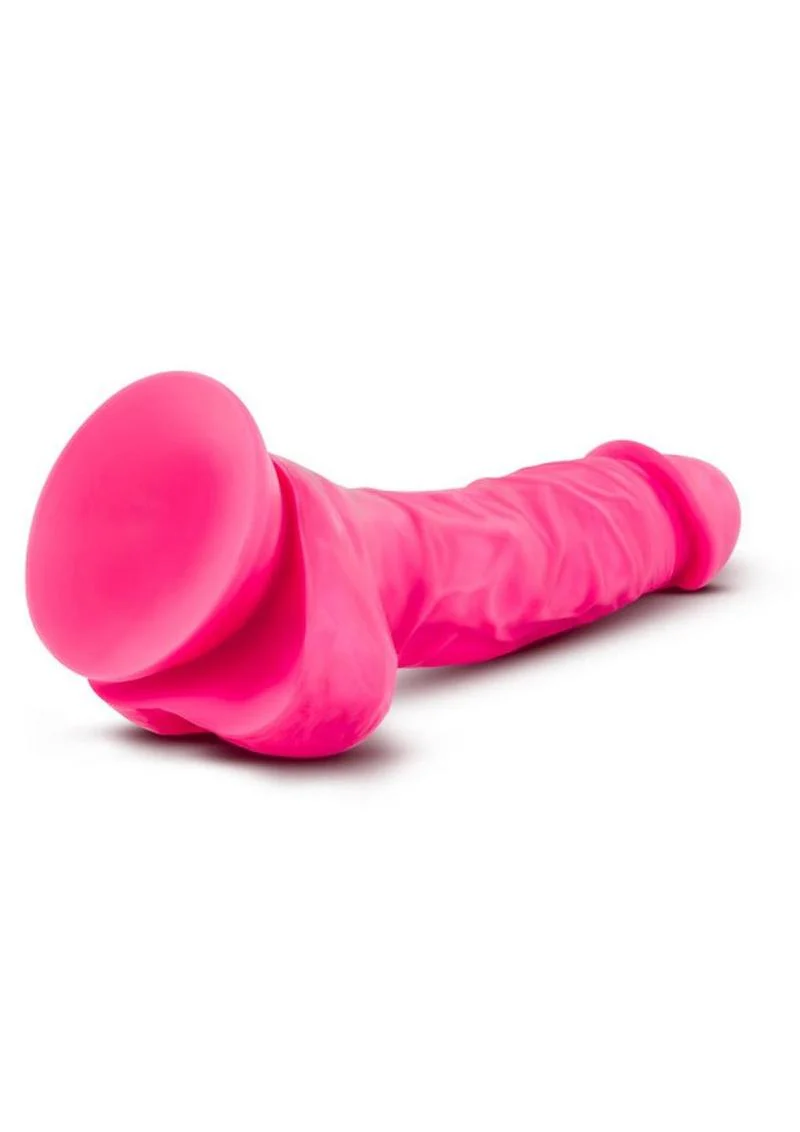 Neo Dual Density Dildo with Balls - Image 14