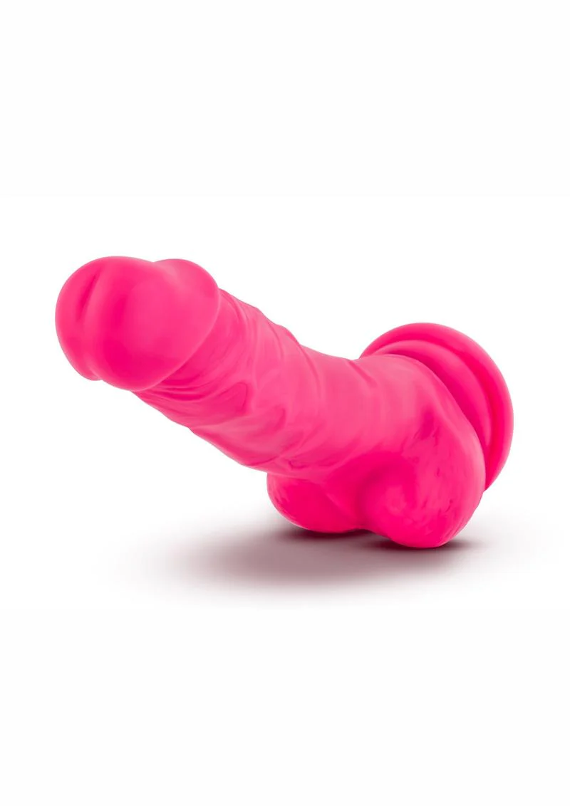 Neo Dual Density Dildo with Balls - Image 16