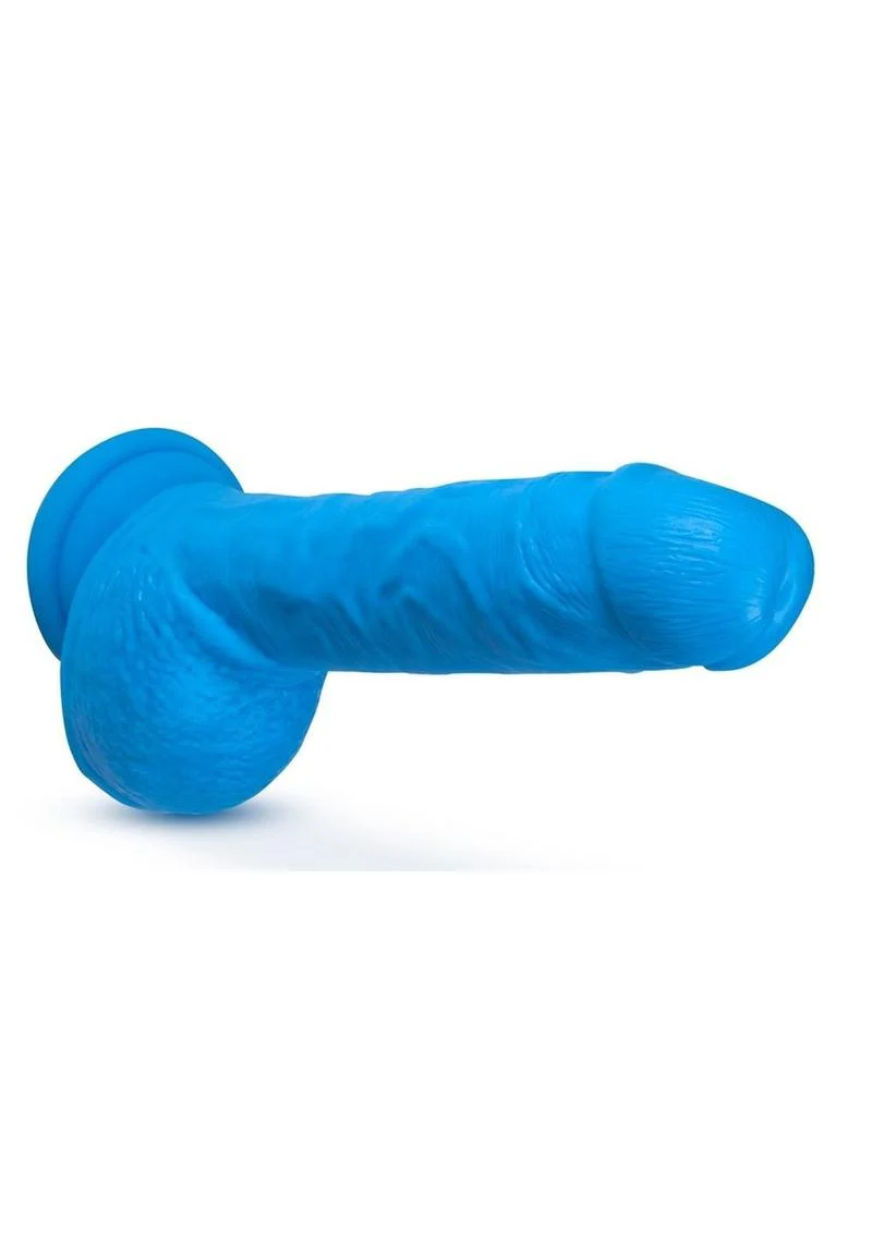 Neo Elite Silicone Dual Density Dildo with Balls - Image 26