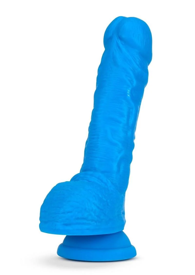 Neo Elite Silicone Dual Density Dildo with Balls - Image 27