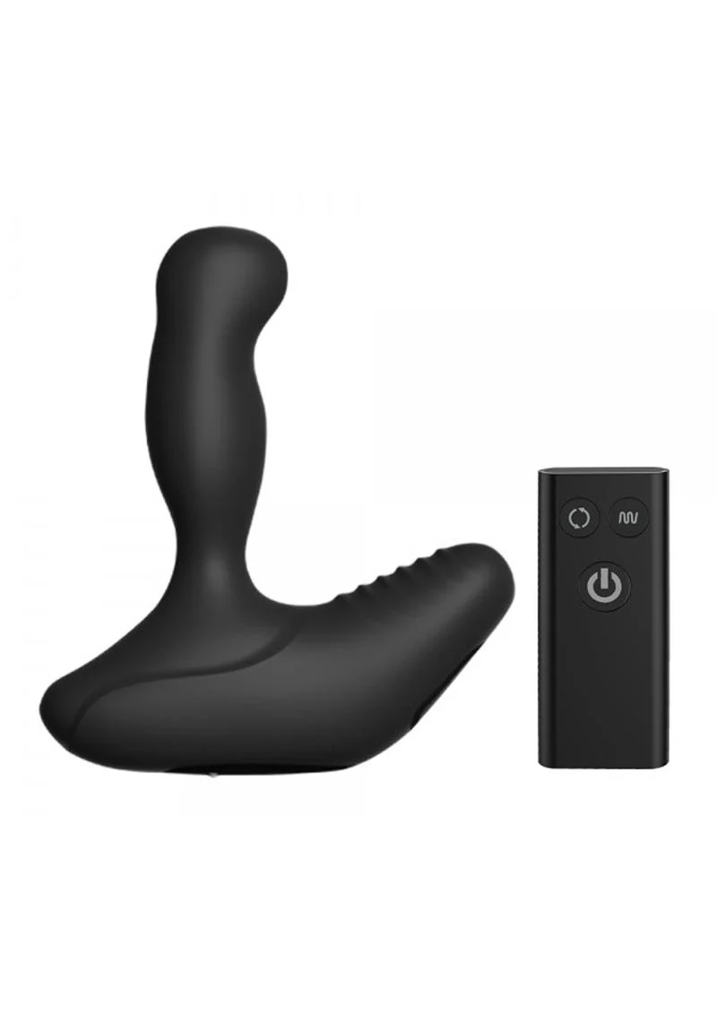 Nexus Revo Stealth Rechargeable Silicone Rotating Prostate Massager with Remote Control - Image 3