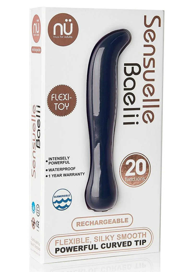 Nu Sensuelle Baelii Rechargeable Silicone G-Spot Vibrator - Image 4