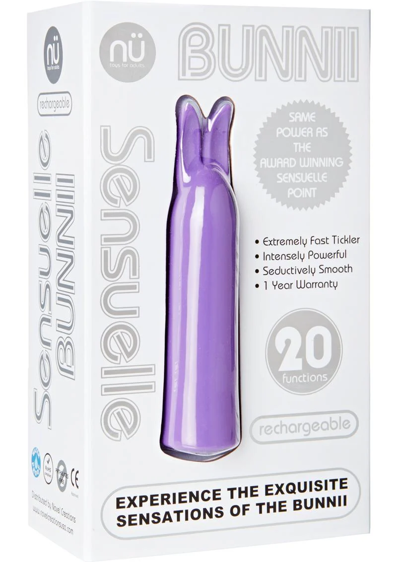 Nu Sensuelle Bunnii Rechargeable Silicone Vibrator - Image 5