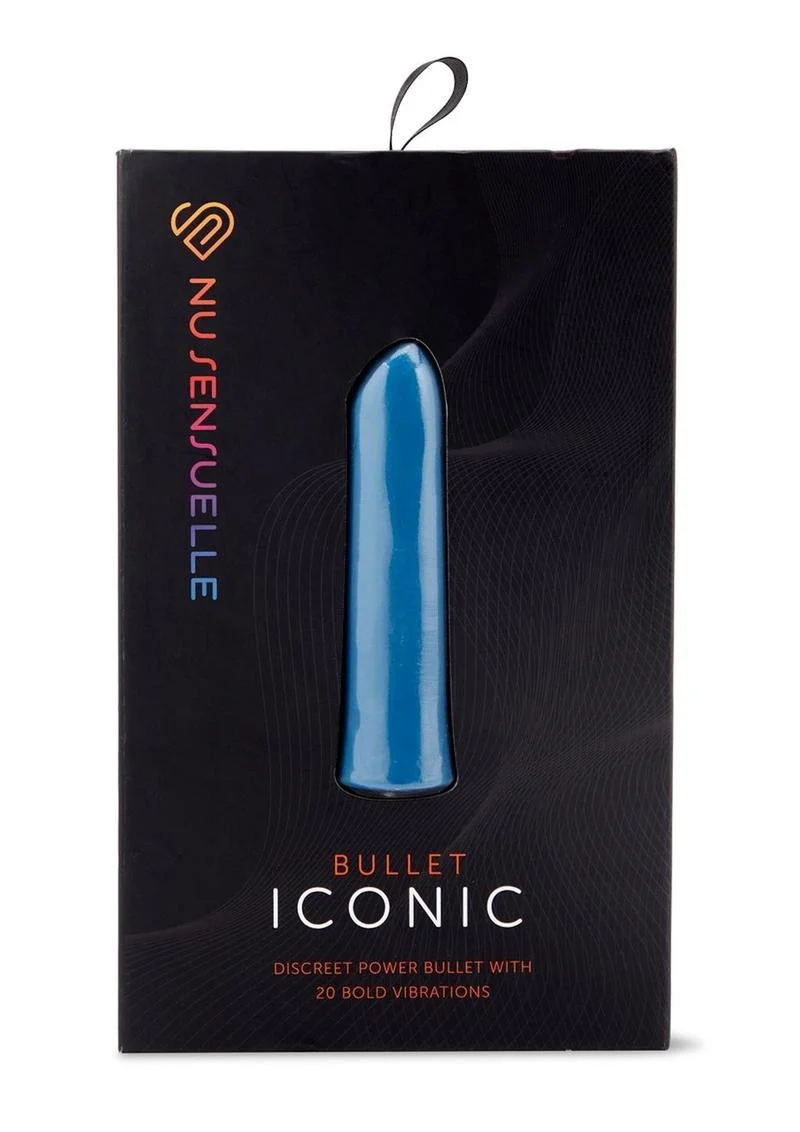 Nu Sensuelle Iconic Rechargeable Silicone Bullet - Deep - Image 2
