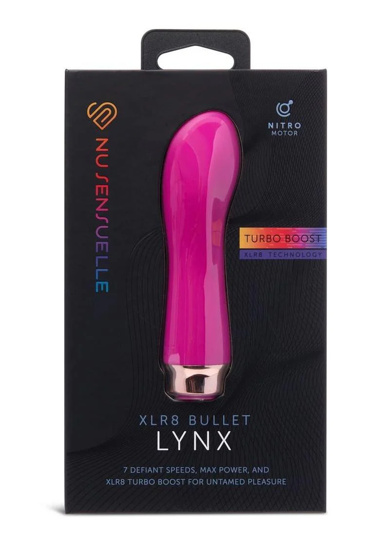 Nu Sensuelle Lynx Rechargeable Silicone Bullet with Nitro Motor - Image 2