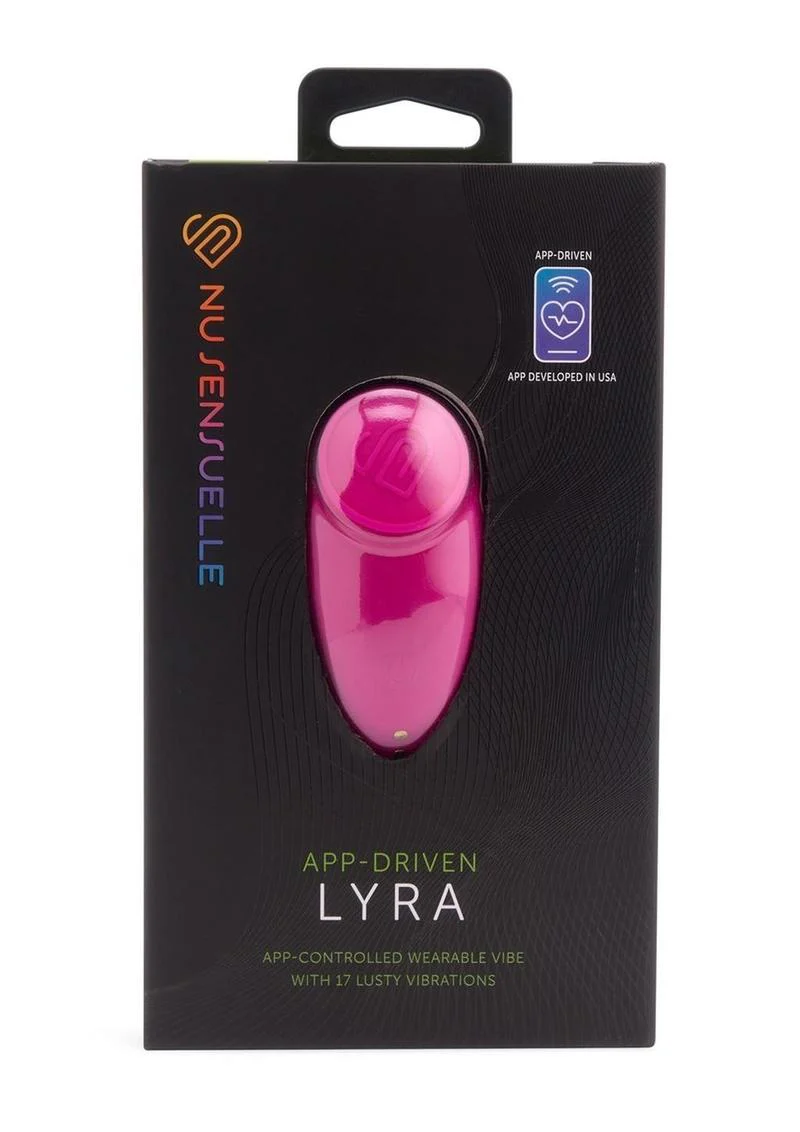 Nu Sensuelle Lyra Rechargeable Silicone App Compatible Panty Vibe - Image 6