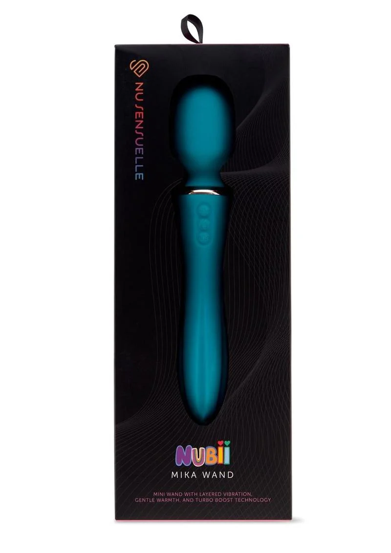 Nu Sensuelle Mika Nubii Rechargeable Silicone Mini Wand - Image 2