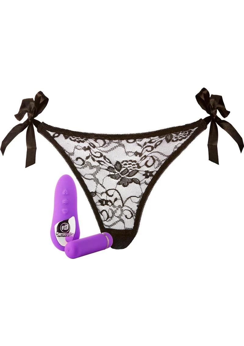 Nu Sensuelle Pleasure Panty Vibe Rechargeable Silicone Remote and Bullet - Image 6