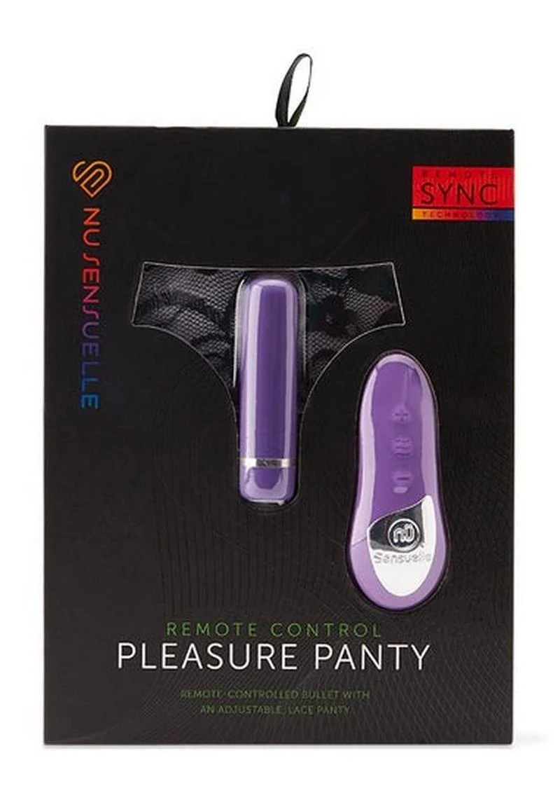 Nu Sensuelle Pleasure Panty Vibe Rechargeable Silicone Remote and Bullet - Image 7