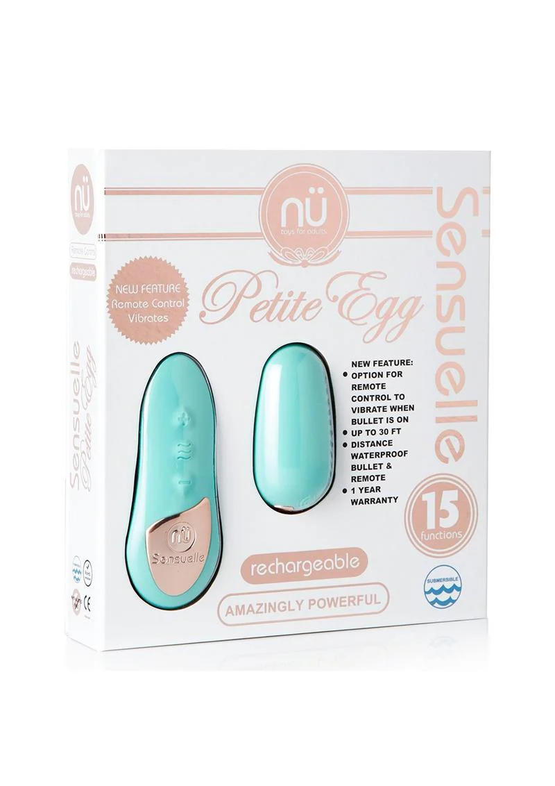 Nu Sensuelle Remote Control Petite Egg Rechargeable - Image 4