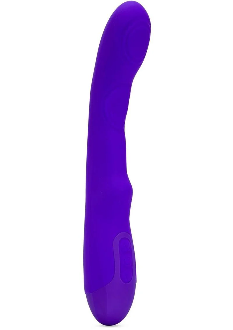 Nu Sensuelle Vivi Rechargeable Silicone Double Tapping Vibe with Clitoral Stimulation - Image 7