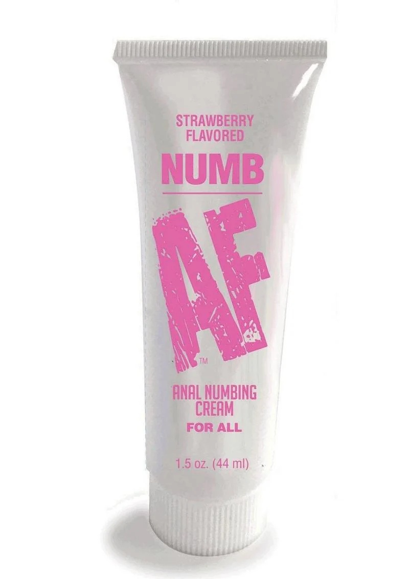 Numb AF Anal Numbing Flavored Cream - Strawberry - Image 2