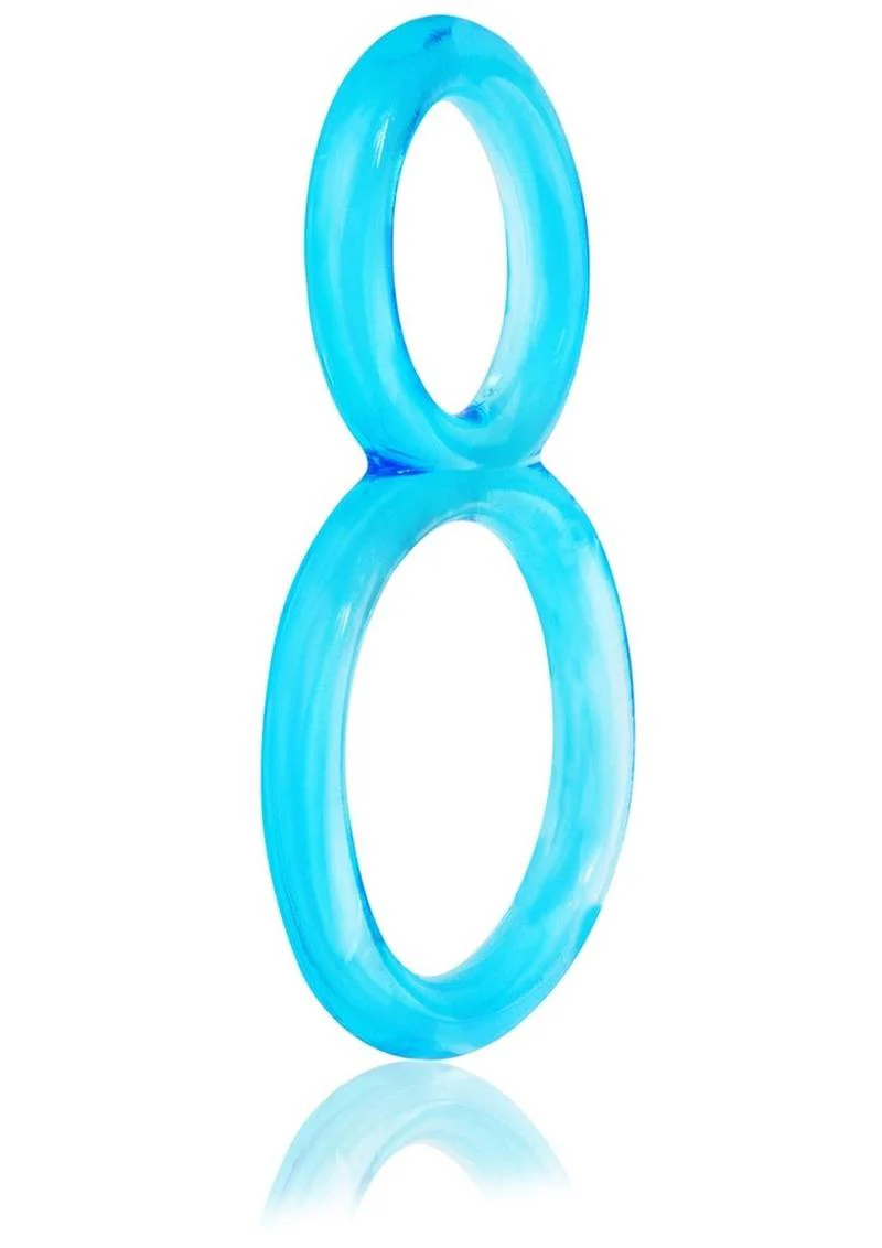 Ofinity Super Stretchy Double Silicone Cock Ring Waterproof - Image 4