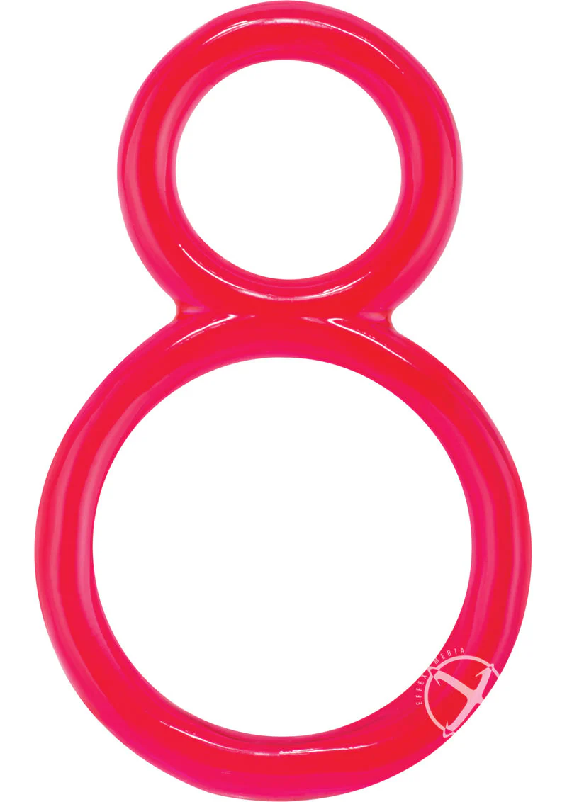 Ofinity Super Stretchy Double Silicone Cock Ring Waterproof - Image 9