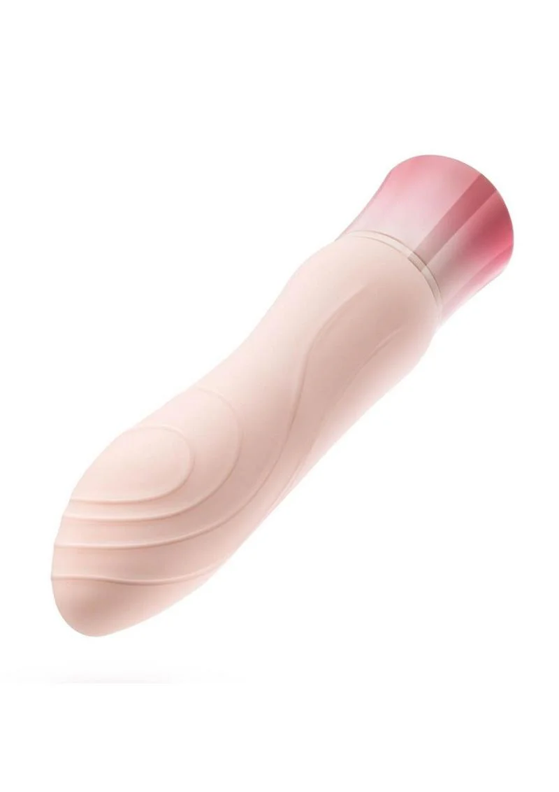 Oh My Gem Elegant Rechargeable Silicone Vibrator - Morganite - Image 3