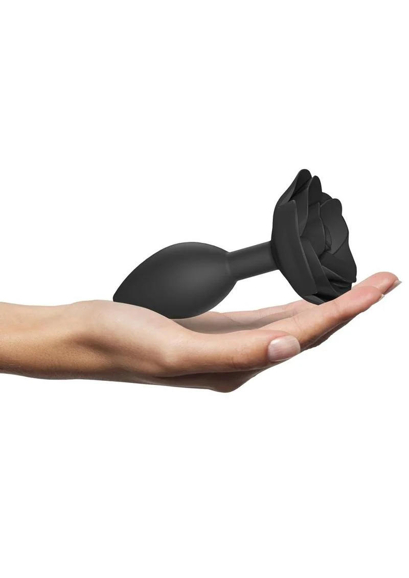 Open Roses Silicone Anal Plug - Image 12